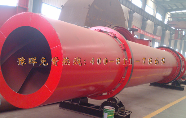 给煤泥烘干机上漆